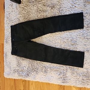 Gap Slim Denim Corduroy Black Jeans (Size 31X30)